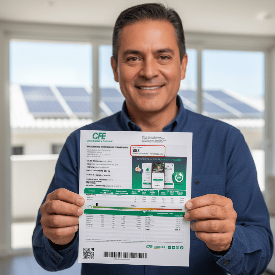 recibo cfe bajo consumo
